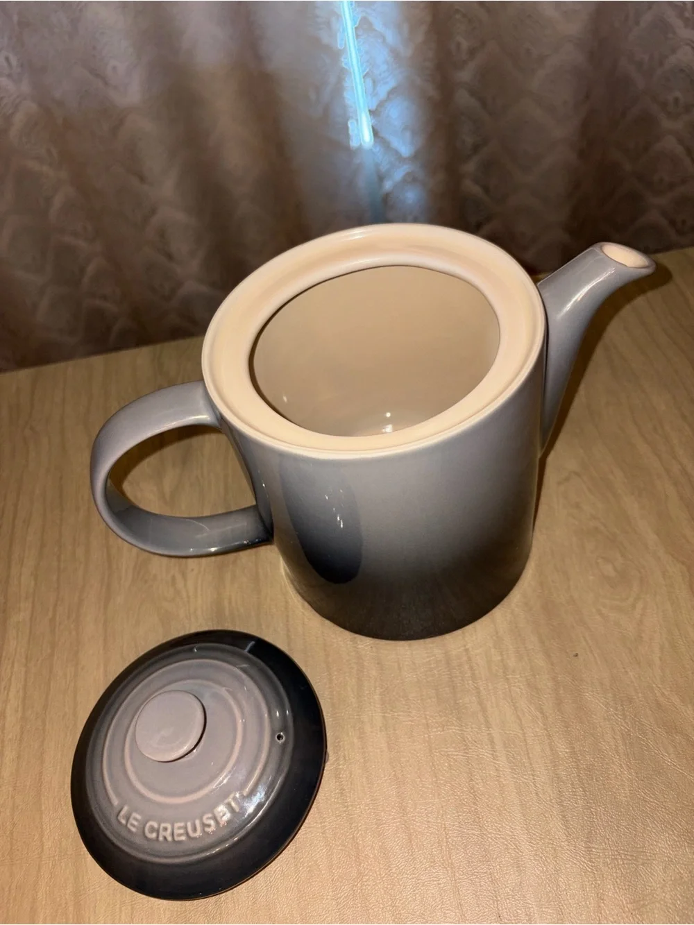 Le Creuset Gray Gradient Stoneware Teapot 1.3Liter